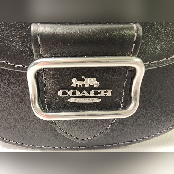 Coach Morgan Card Case On A Chain Blk NEW - Picture 9 of 11